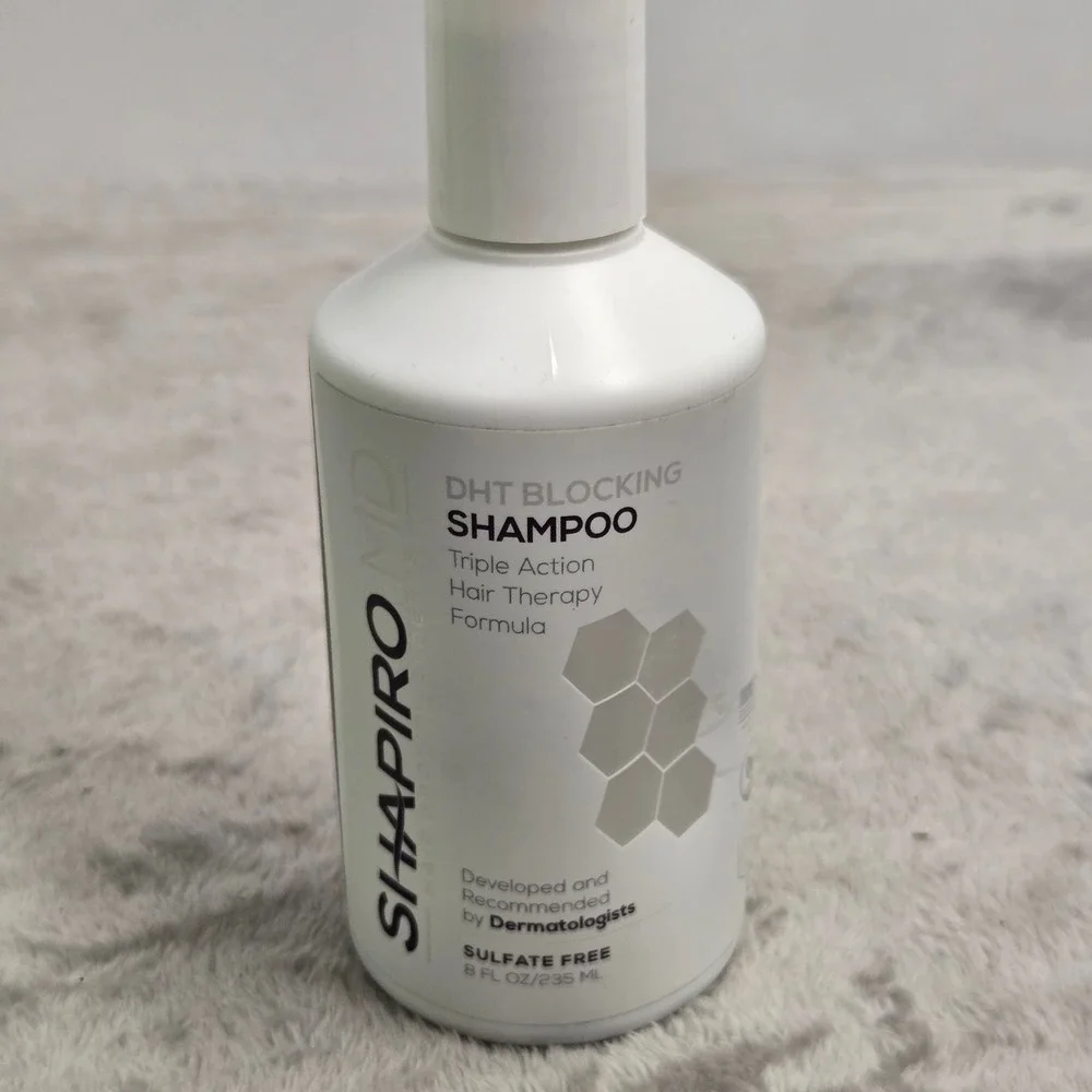 Shapiro MD DHT Blocking Shampoo Triple Action Hair Therapy Formula 8oz 235mL